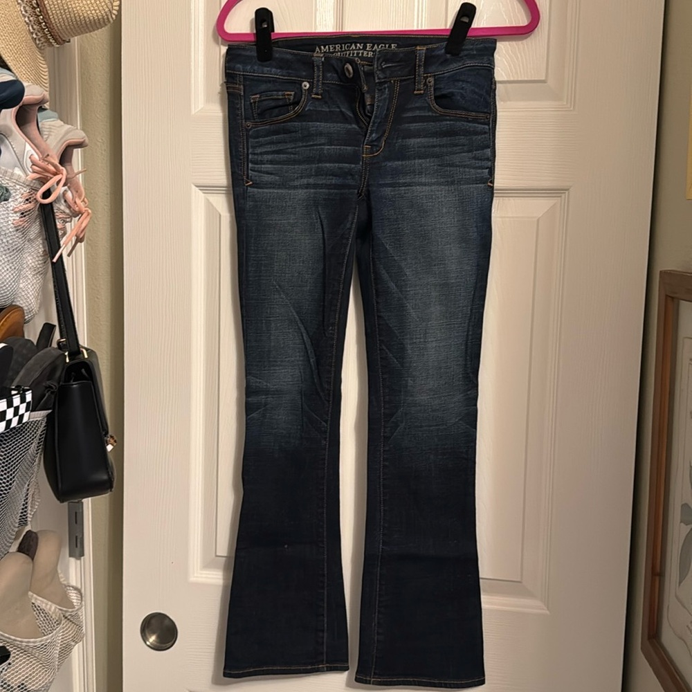 Blue Denim flared jeans